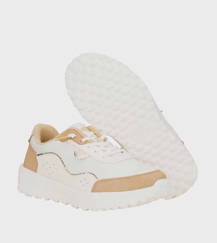 HAYDEN Shine Lace-Up Sneakers