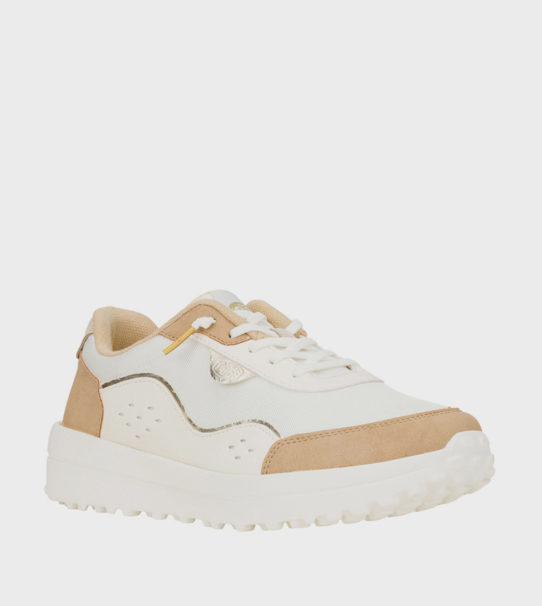 HAYDEN Shine Lace-Up Sneakers