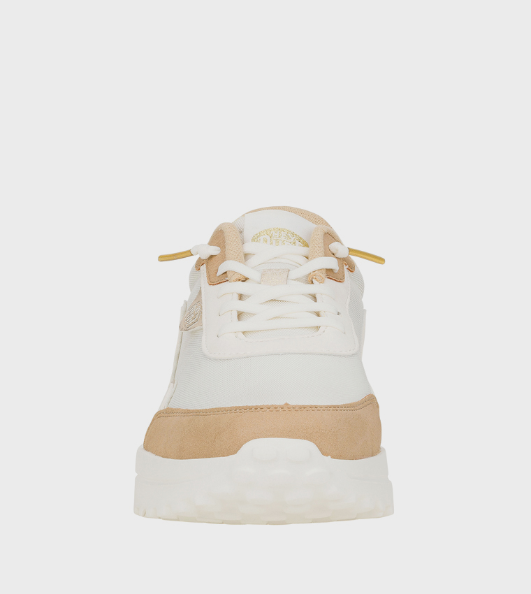 HAYDEN Shine Lace-Up Sneakers