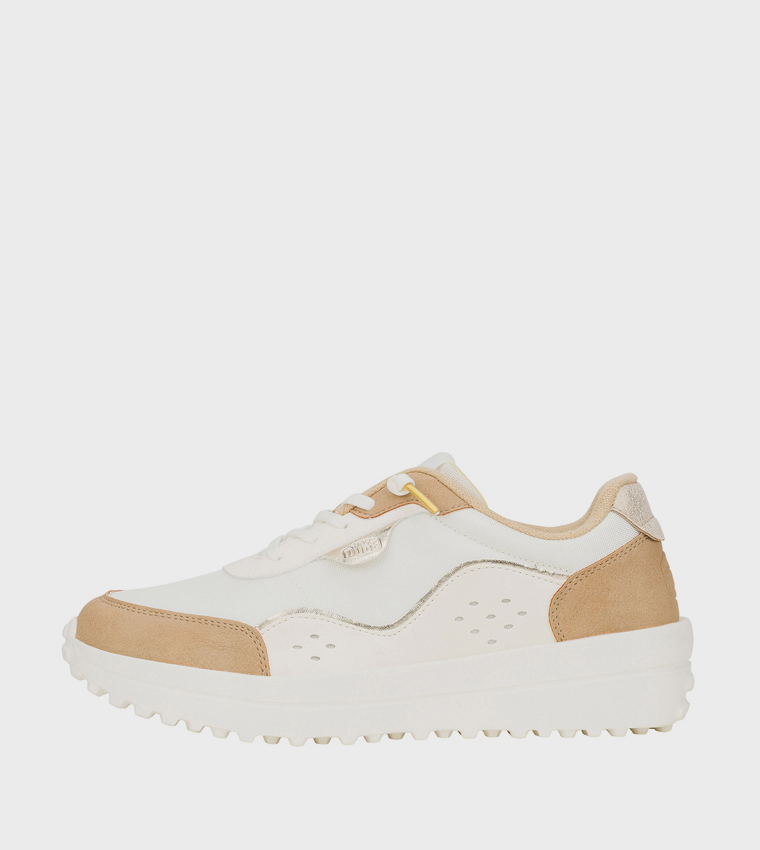 HAYDEN Shine Lace-Up Sneakers