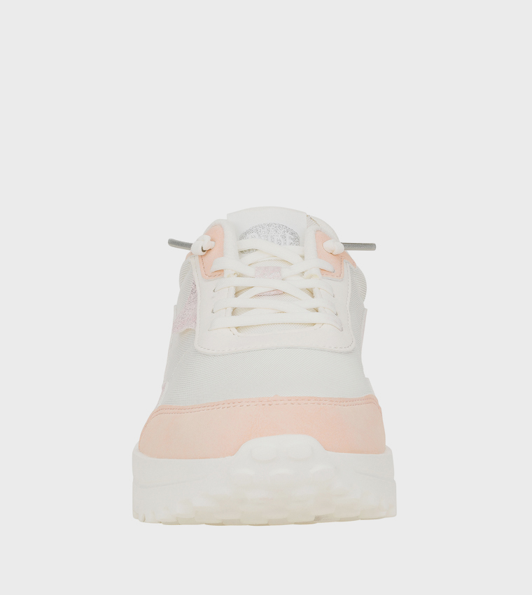 HAYDEN Shine Lace-Up Sneakers