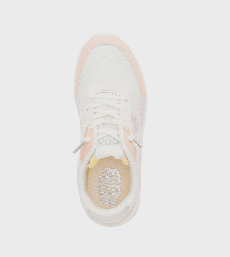 HAYDEN Shine Lace-Up Sneakers
