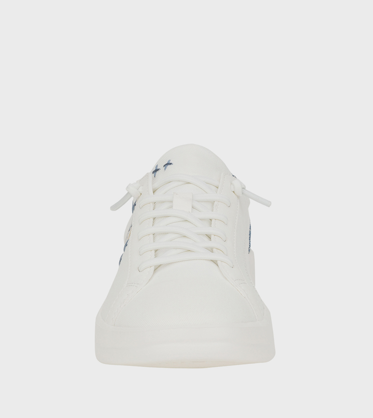 KARINA Crafted Lace-Up Sneakers