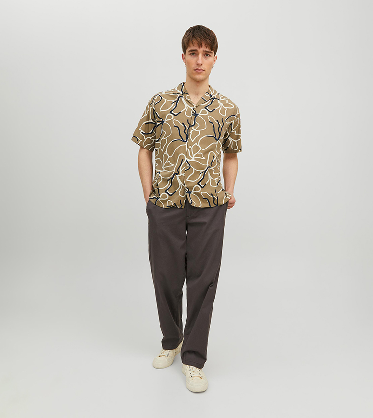 Printed Short Sleeves Shirt