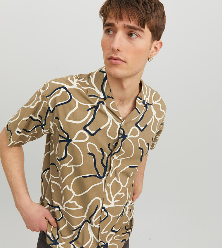 Printed Short Sleeves Shirt