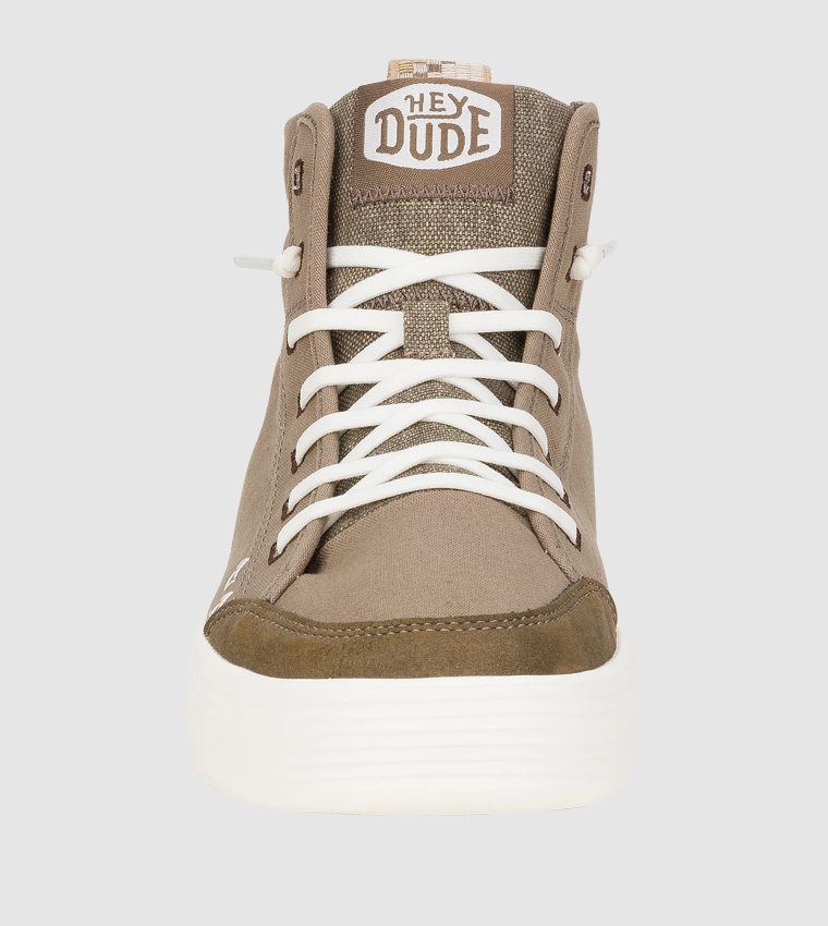Cody Canvas Lace-Up Boots
