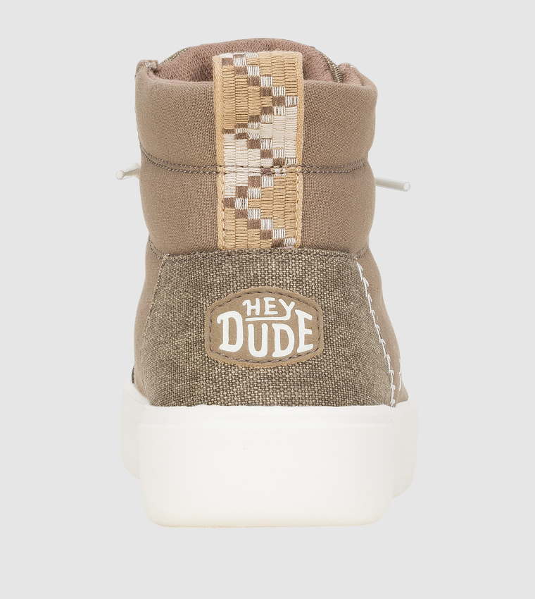 Cody Canvas Lace-Up Boots
