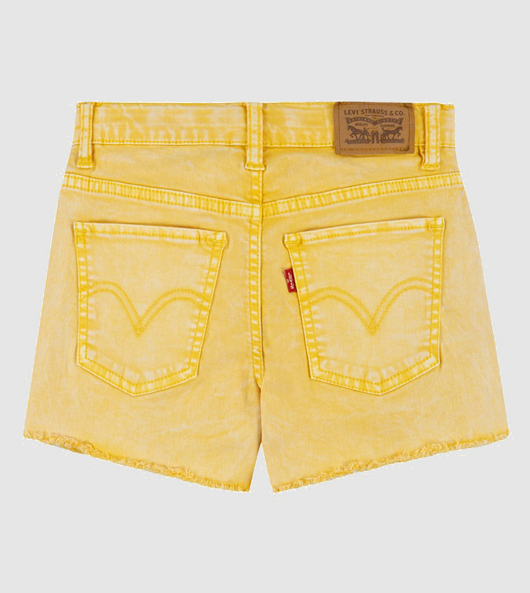 Yellow on sale levi shorts