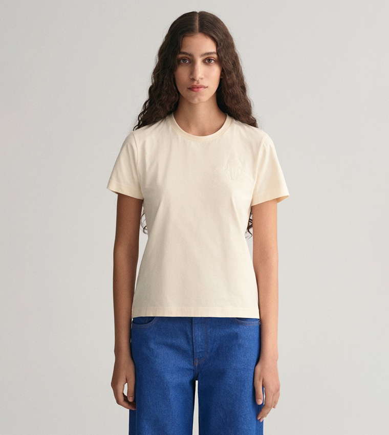 Tonal Shield Regular Fit Top
