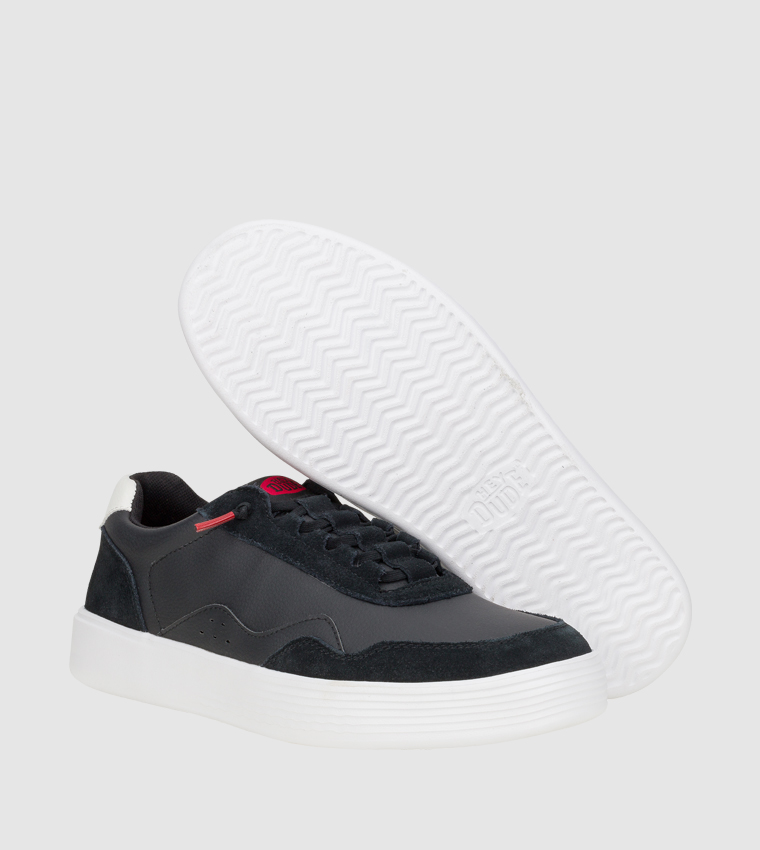 Hudson Classic Lace-Up Sneakers