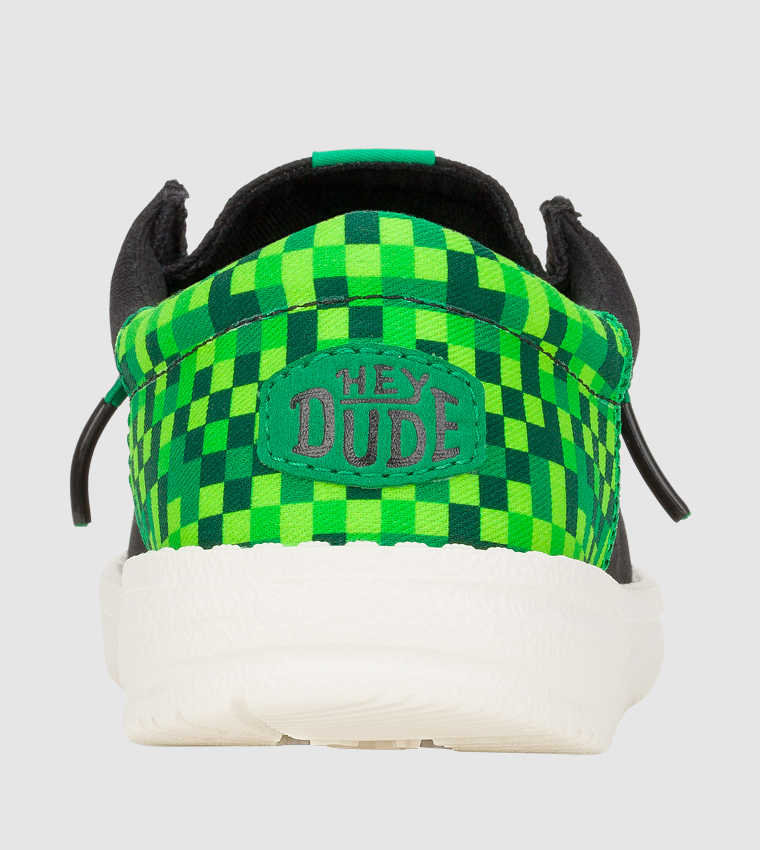 Wally Funk Y Gaming Print Detail Slip-On Shoes