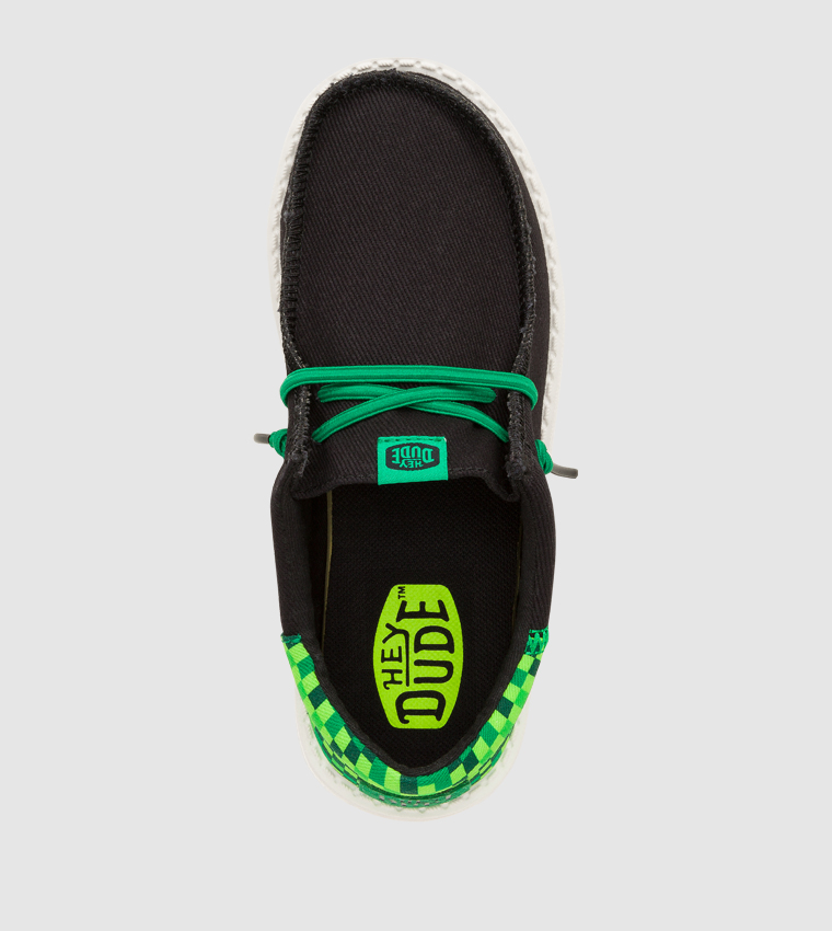 Wally Funk Y Gaming Print Detail Slip-On Shoes