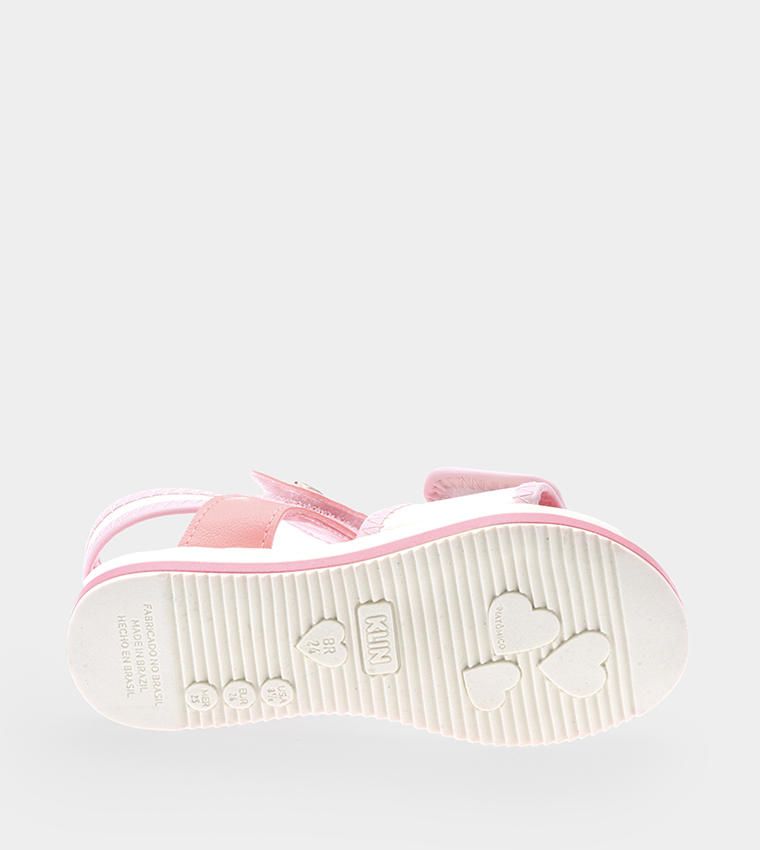 LOLINHA Velcro Closure Casual Sandals
