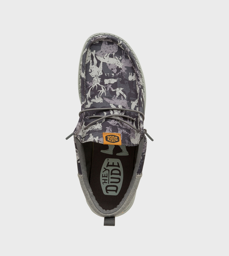 WALLY Funk Hunt Camo Slip-On Shoes