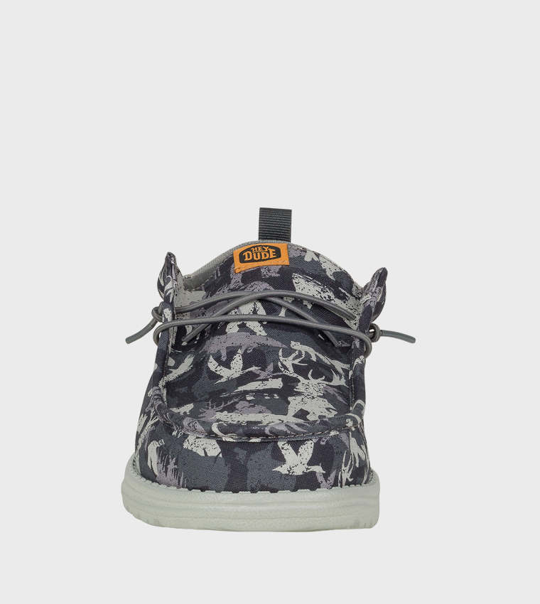 WALLY Funk Hunt Camo Slip-On Shoes