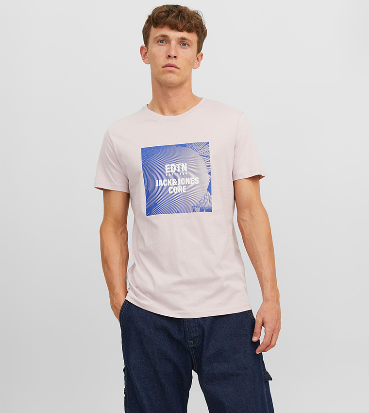 Printed Short Sleeves Casual T-Shirt