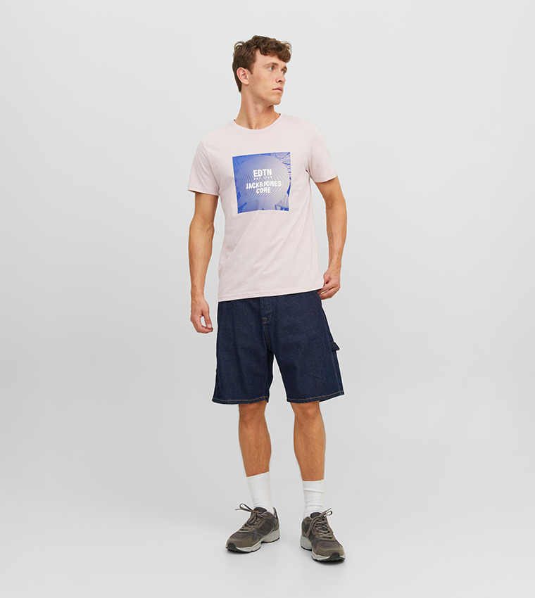 Printed Short Sleeves Casual T-Shirt