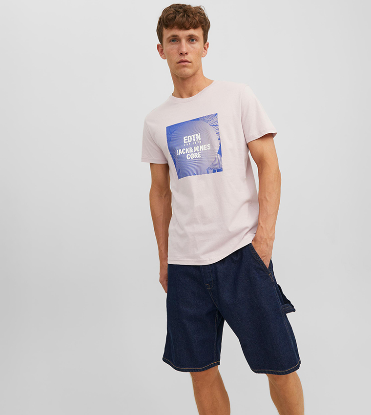 Printed Short Sleeves Casual T-Shirt