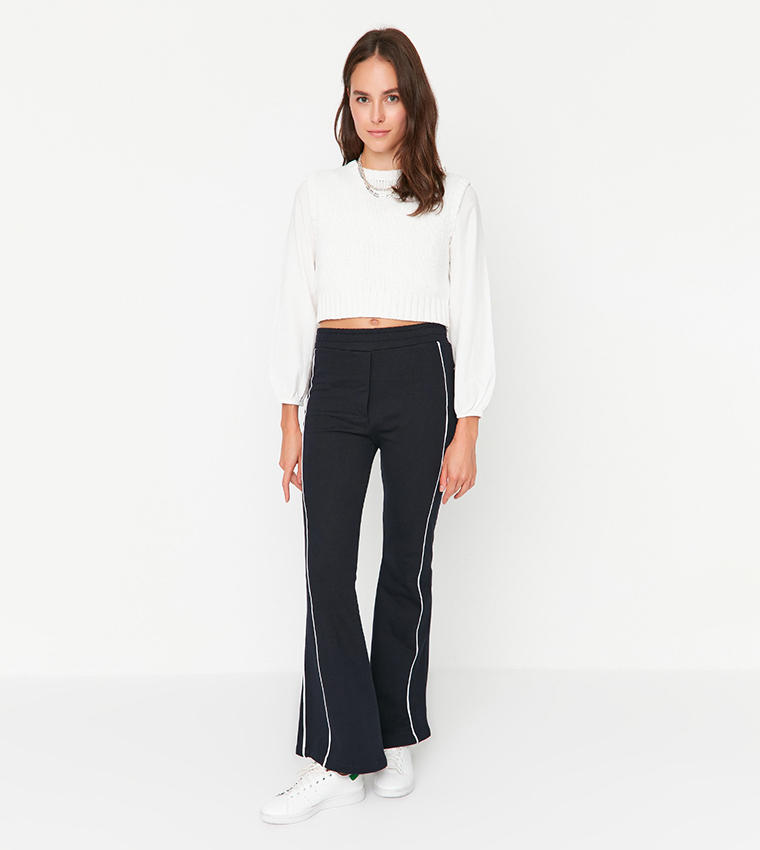 Topshop discount flared joggers