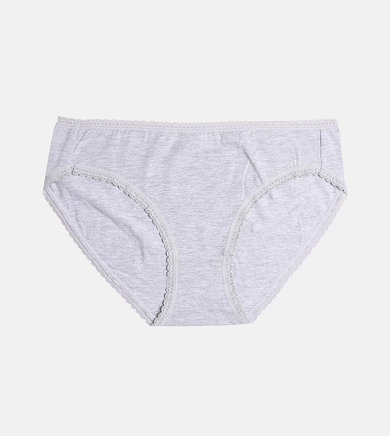 Pack of 3 - Basic Briefs with Elasticated Waist