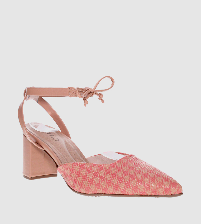 LILLY Tie-Ankle Pumps