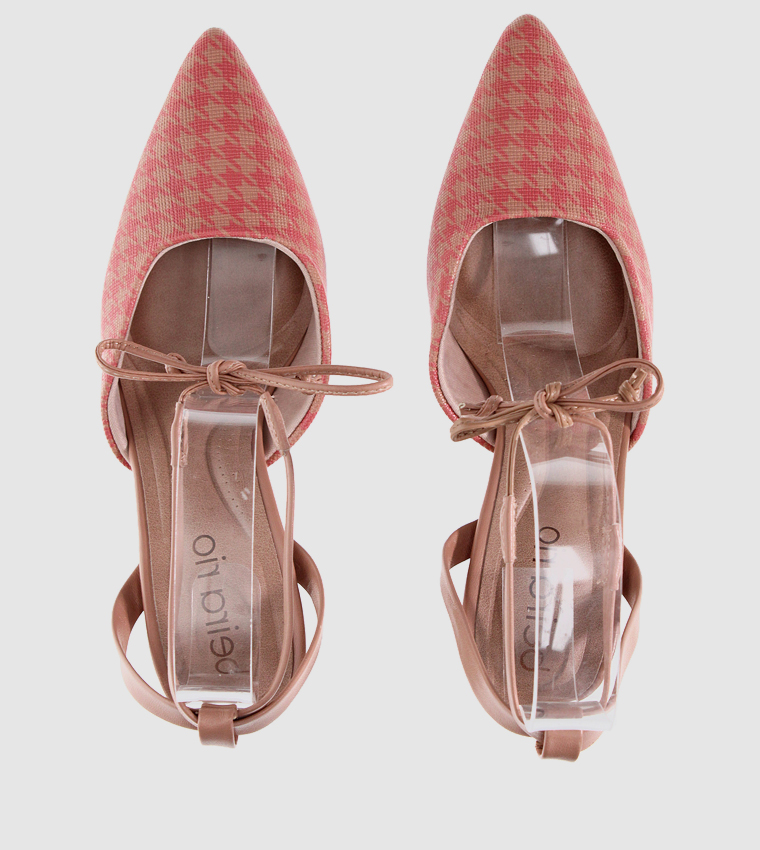 LILLY Tie-Ankle Pumps