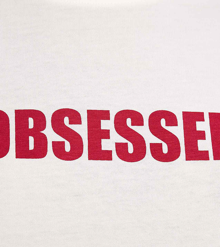 Printed T-Shirt with Crew Neck and Short Sleeves