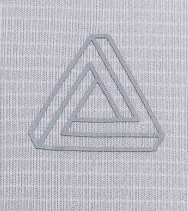 Logo Detail Active T-Shirt with Crew Neck and Short Sleeves