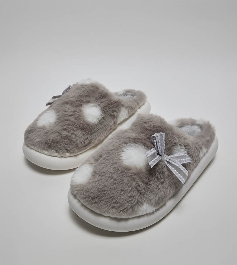 Furry Bedroom Slippers