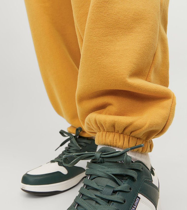 Logo Printed Drawstring Waist Joggers