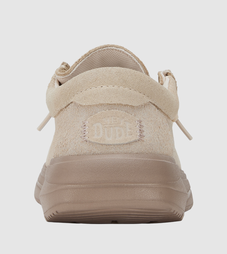 Wendy X Suede Slip-On Shoes