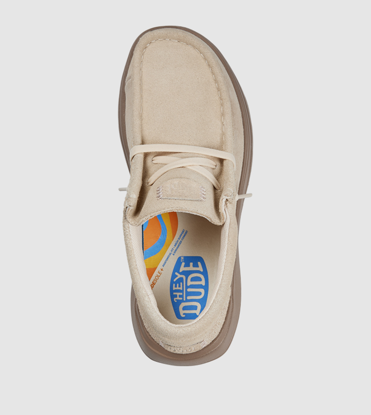 Wendy X Suede Slip-On Shoes