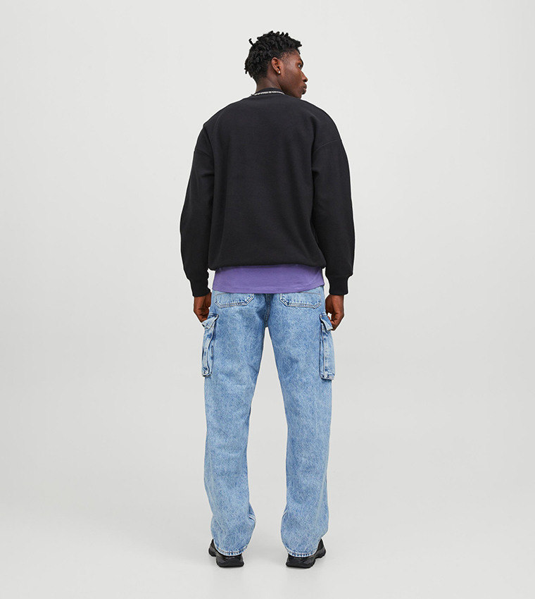 Logo Detail Long Sleeves Sweatshirt