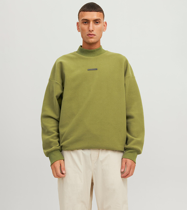 Logo Detail Long Sleeves Sweatshirt
