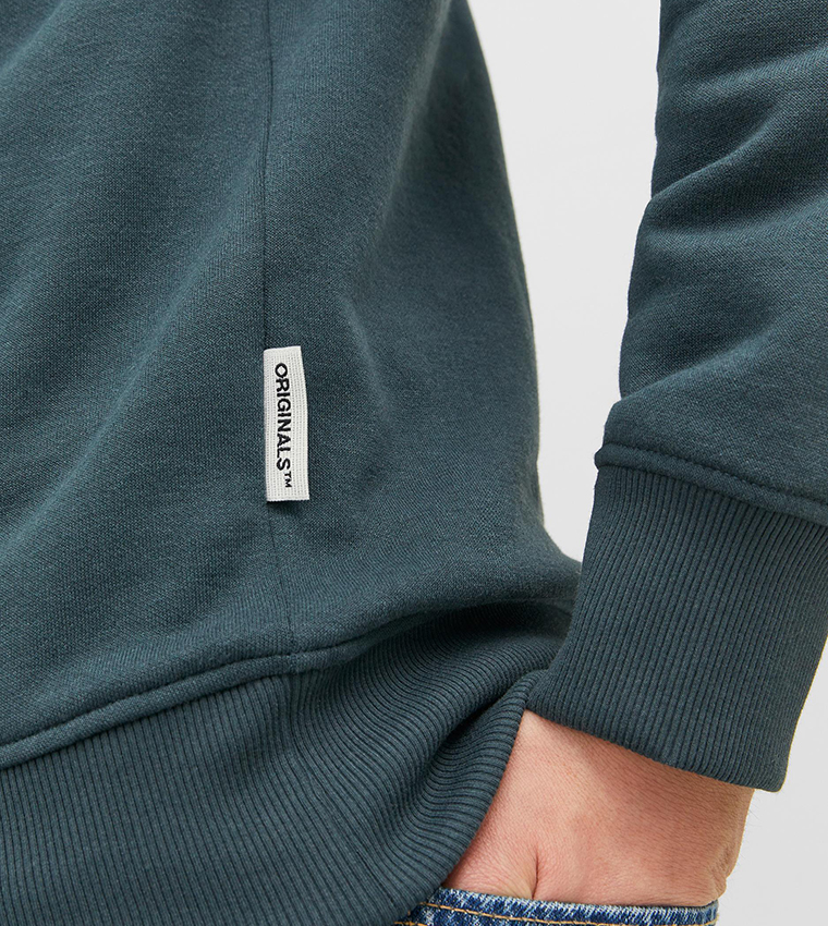 Logo Printed Long Sleeves Sweatshirt