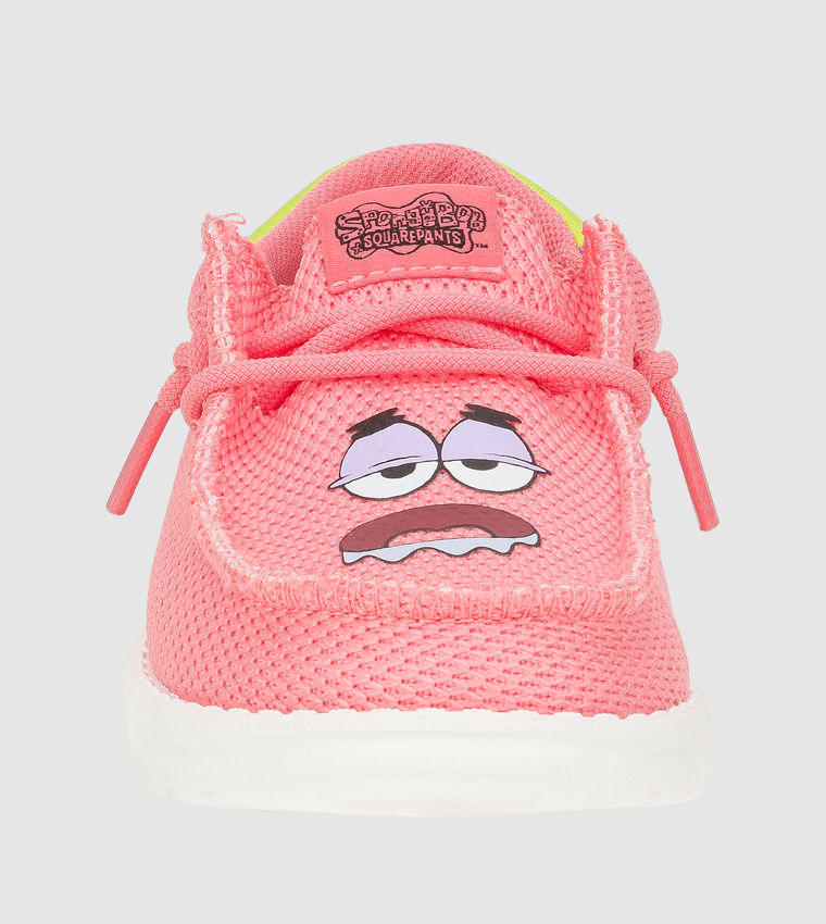 Wally Funk Y SpongeBob Patrick Printed Slip-On Shoes