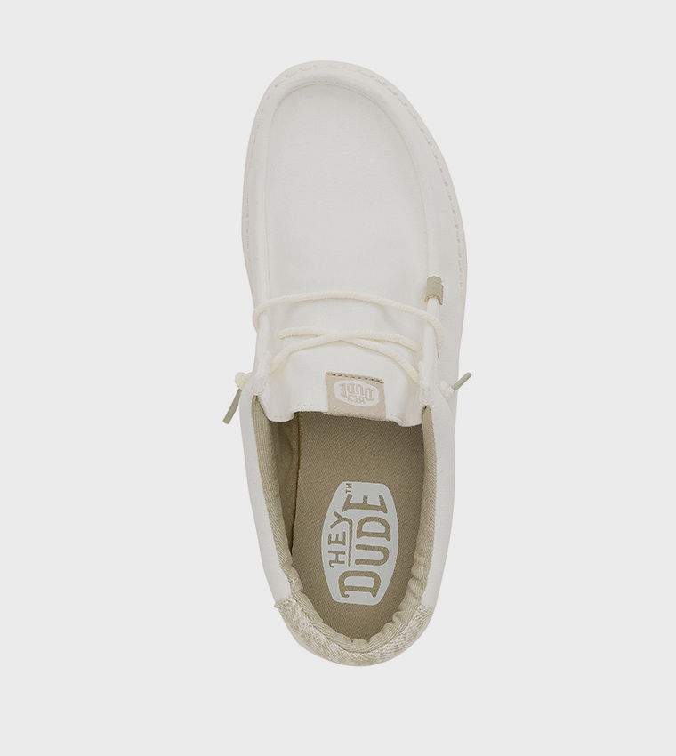 WALLY Surf Print Detail Slip-On Shoes
