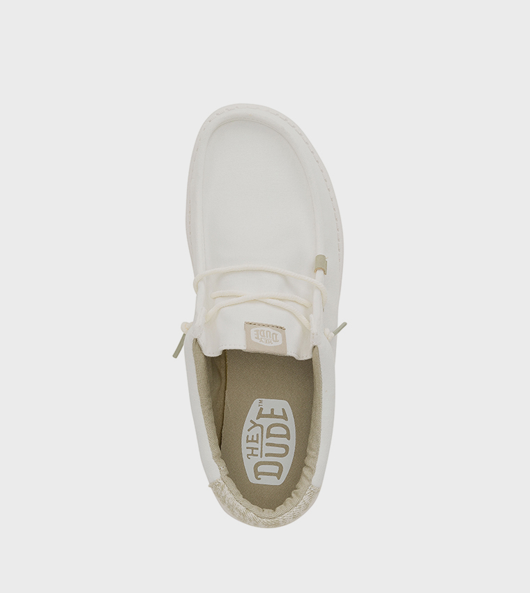 WALLY Surf Print Detail Slip-On Shoes