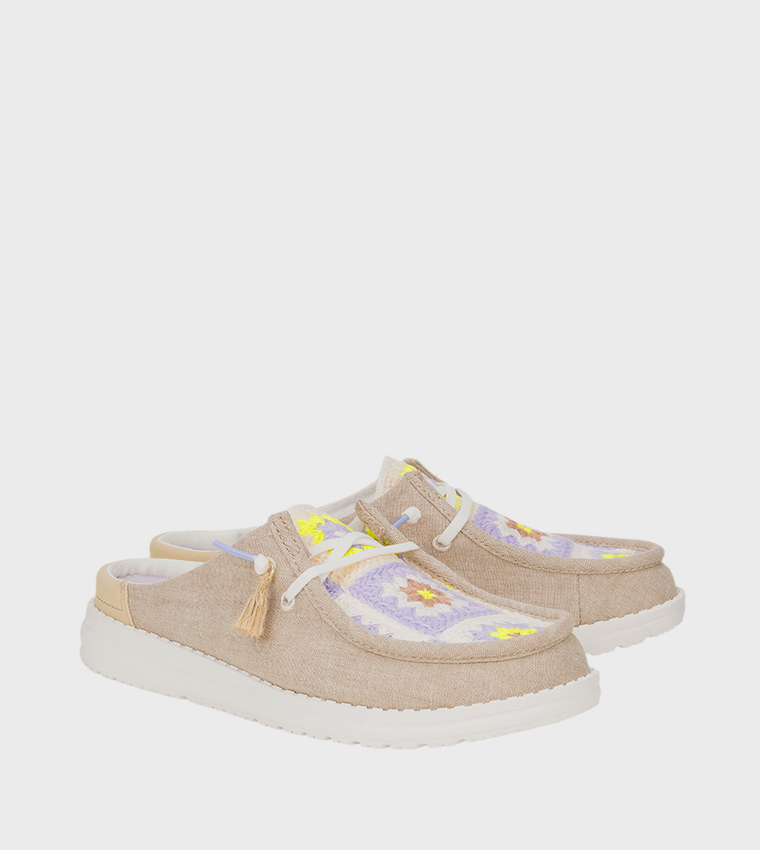 WENDY Cottage Crochet Mules