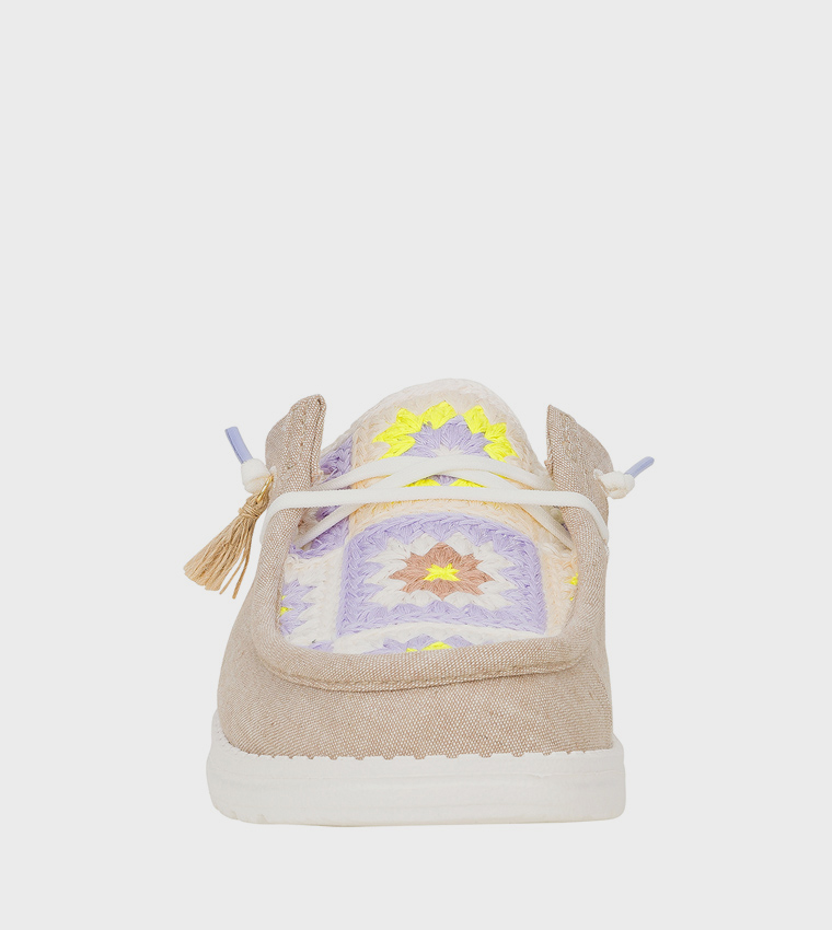 WENDY Cottage Crochet Mules