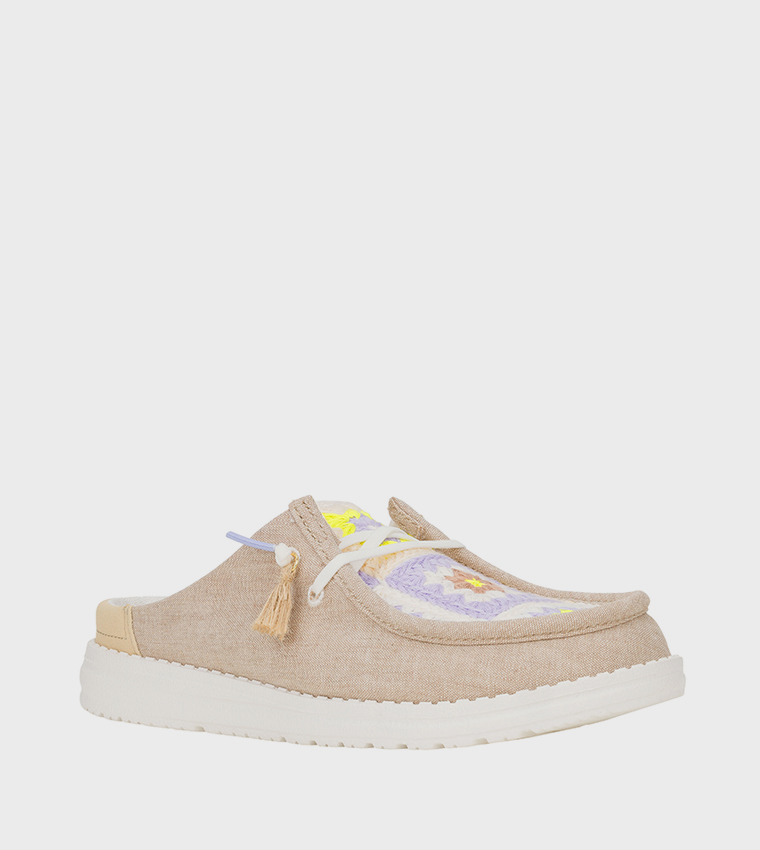 WENDY Cottage Crochet Mules