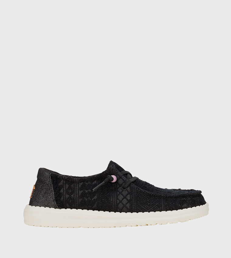 WENDY Crochet Slip-On Shoes