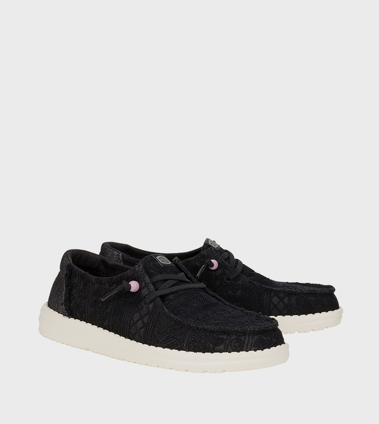 WENDY Crochet Slip-On Shoes