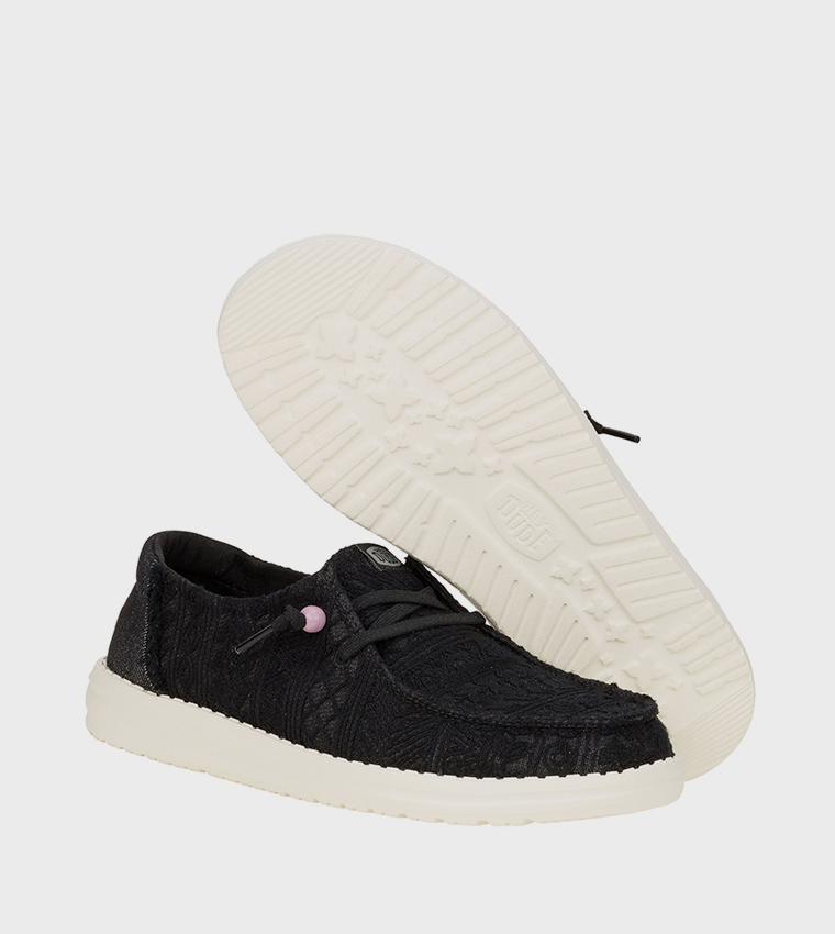 WENDY Crochet Slip-On Shoes