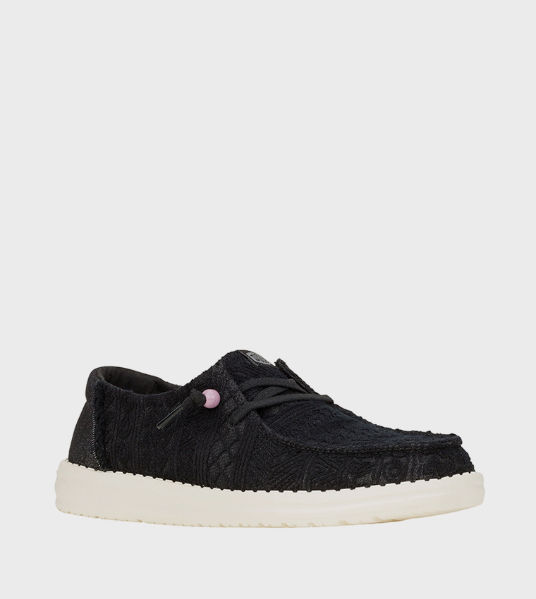 WENDY Crochet Slip-On Shoes
