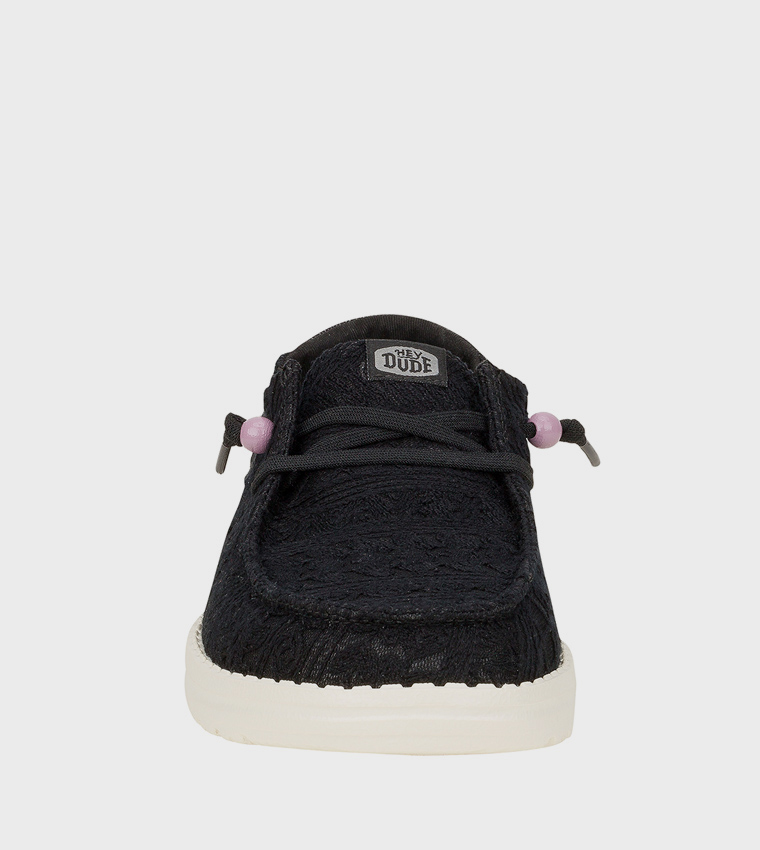 WENDY Crochet Slip-On Shoes