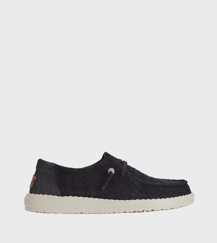 WENDY Crochet Slip-On Shoes