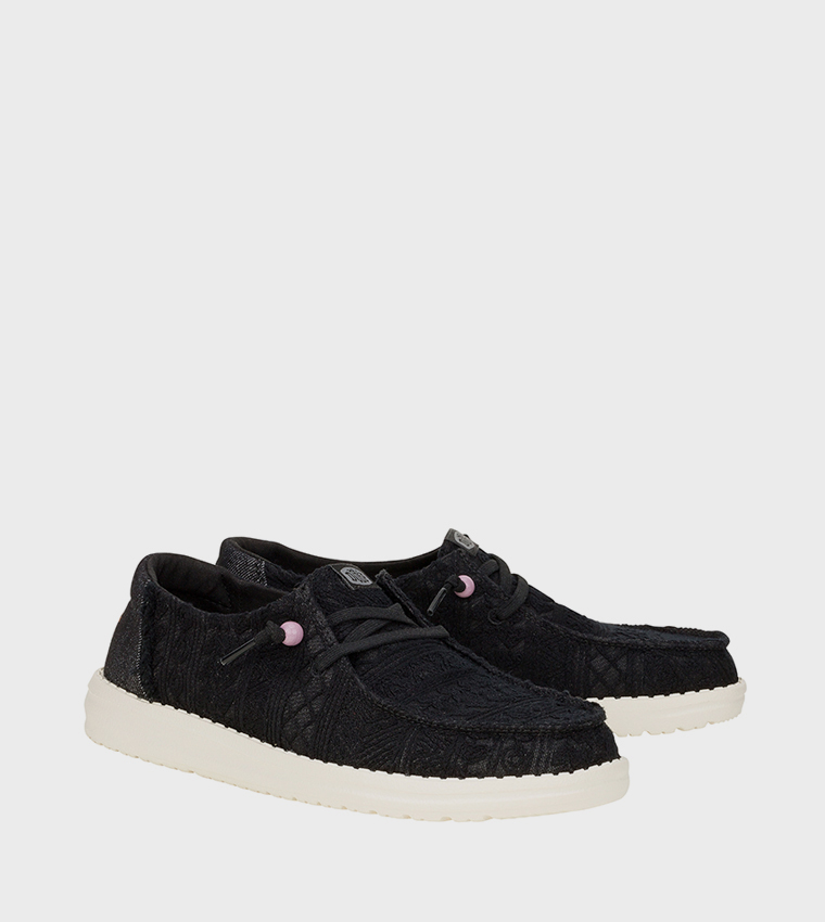 WENDY Crochet Slip-On Shoes