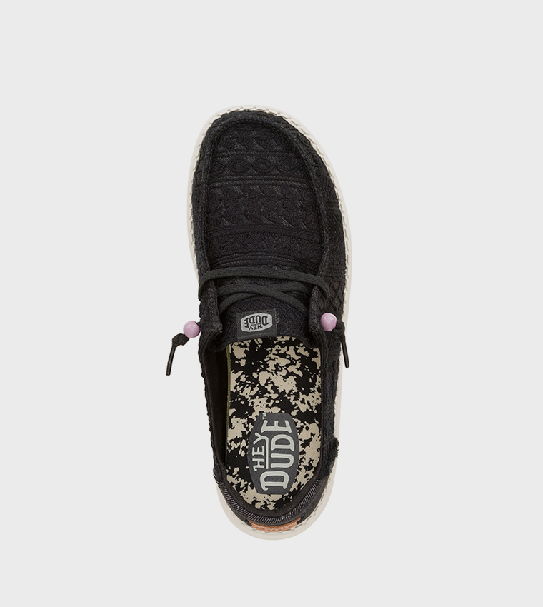 WENDY Crochet Slip-On Shoes