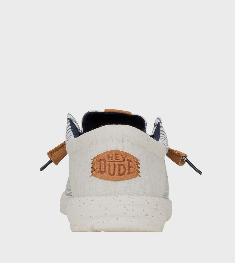 WALLY Funk Seersucker Slip-On Shoes